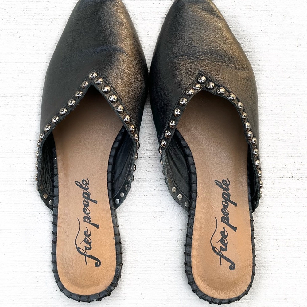 Free People Flat Slides